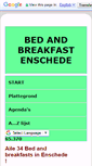 Mobile Screenshot of bedandbreakfast-enschede.com
